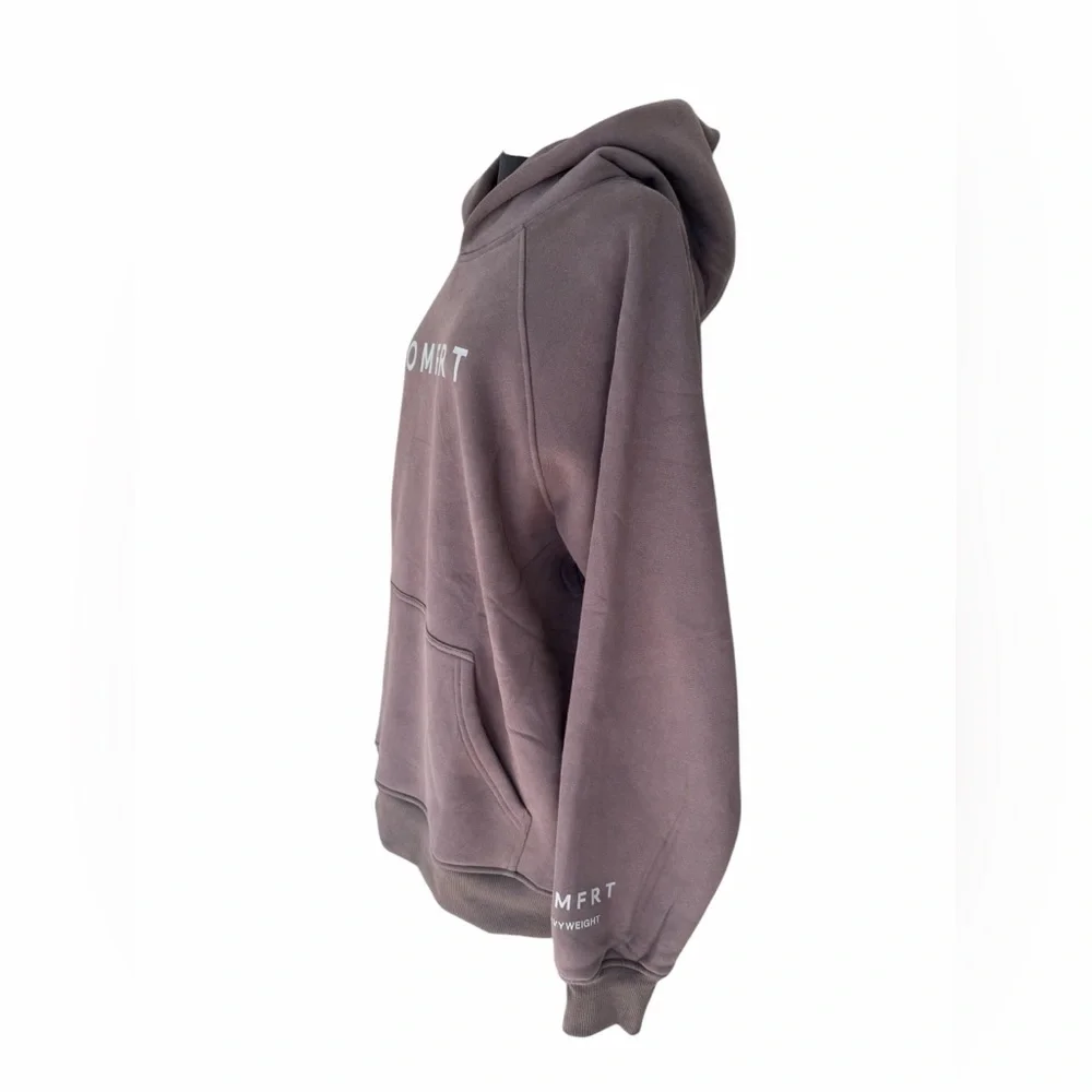 Comfrt Tranquil Hoodie Unisex Lg Charcoal Oversized Heavyweight Kangaroo Pocket - Picture 11 of 12